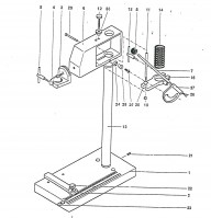 Proxxon 28606 Drill Stand Spare Parts